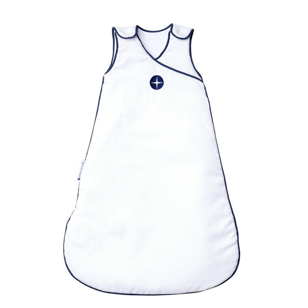 Baby Schlafsack Weiß-Blau
